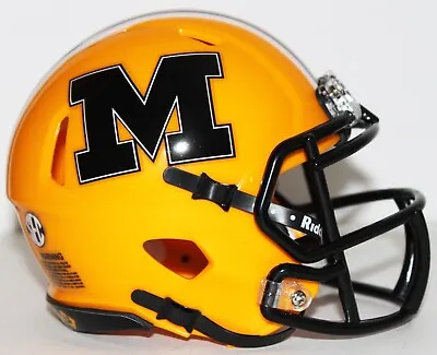 2023 Missouri Mizzou Tigers Custom Riddell Mini Helmet Vs South Carolina • $65
