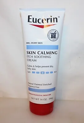 Eucerin Skin Calming Itch Soothing Cream 14 Oz. • $19.99