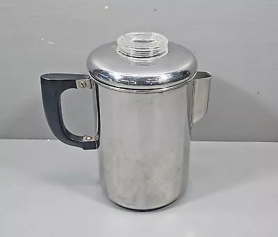 Vintage Chef's Ware By TowneCraft Percolator Coffee Pot 260 Stainless CW-880 • $29.99