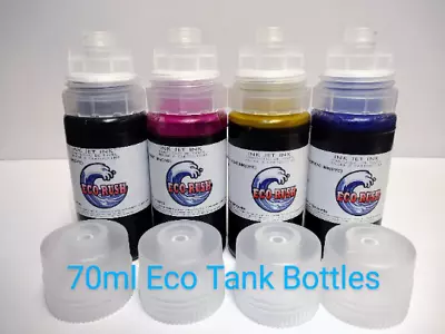 Eco Rush Ink 70ml Size Bottles - Full Set Or Single Bottles • $35