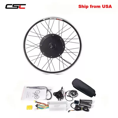 26 27.5 28 29 700C Electric Bicycle Motor Kit Conversion EBike Cycling Hub 1500W • $159