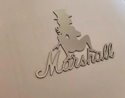 Marshall Girl Silver Logo 130mm = 5.1  • $12.99