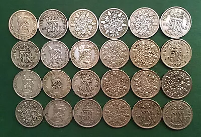 £15 • Buy British   Coins   Silver   Sixpences   Pre   47   George  V