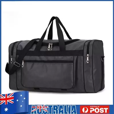 Travel Duffle Bag Sports Gym Bag Carry-on Tote For Weekend Travel Business Trip • $21.59