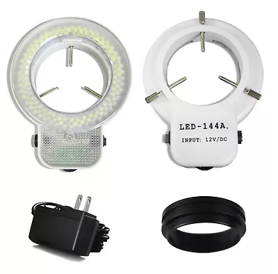 Parco Scientific PMLIFR-07 White 144 LED Ring Light Illuminator For Stereo Micro • $25.50