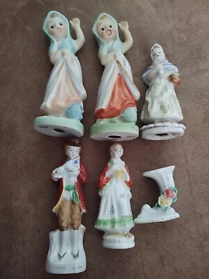 Lot Of 6 Victorian Porcelain  Figurines Made In Occupied Japan/or Made In Japan • $10