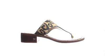 Sam Edelman Womens Animal Print T-Strap Heels Size 6 • $0.99