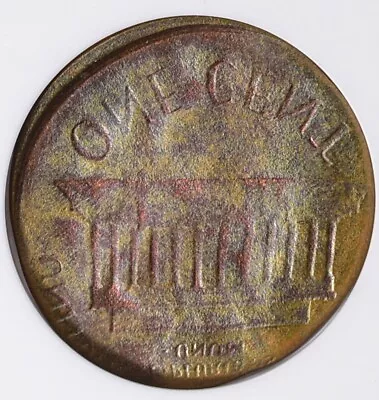 $399 • Buy Lincoln Cent Broadstruck Brockage ANACS MS63RB Toned