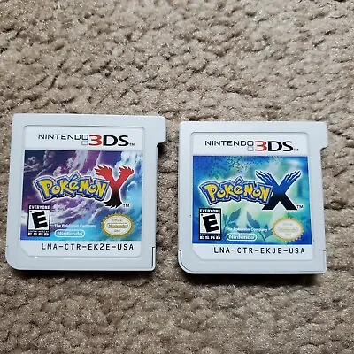 $119.90 • Buy Pokemon X And Y Nintendo 3DS Game Bundle XY