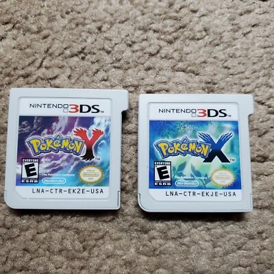 $119.90 • Buy Pokemon X And Y Nintendo 3DS Game Bundle XY