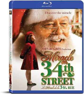 Miracle On 34th Street (Blu-ray/DVD/Digital Copy 2011 3-Disc Set) NEW Sealed • $14.95