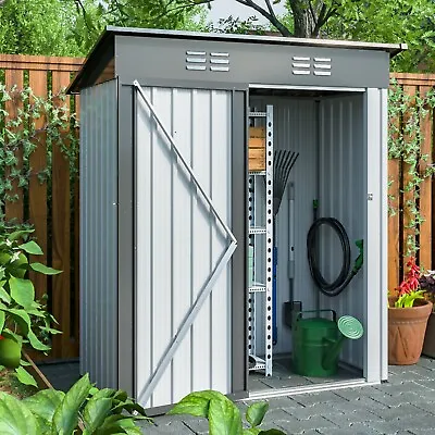 5' X3' Outdoor Storage Shed Large Tool Sheds Storage House Heavy • $175.99