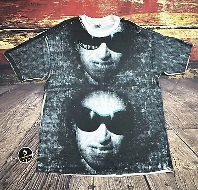 Vtg 90s U2 ZOO TV Concert Shirt BONO All Over Print XXL 1992 AOP Tee Las Vegas • $249.97