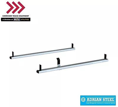 Adrian Steel 2B4CW 2-Bar W/ 4  Uprights (4) White Minivan • $360.95