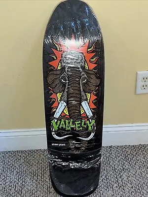 Mike Vallely Mammoth Skateboard Deck Autographed 2015  Street Plant New Deal • $275