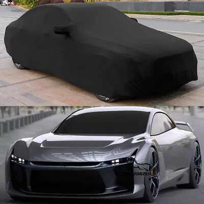 Indoor Full Car Cover Stretch Cloth Dust Scratch Protect For NISSAN GTR R33 R34 • $159.32