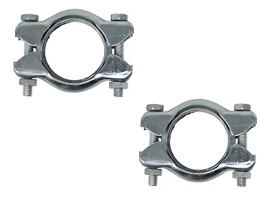 Tail Pipe Clamps X2 Vw Bug Buggy Ghia Thing Bus 111-298-051  Empi 00-3394-b • $15.86