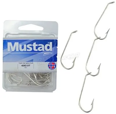 $12.99 • Buy Mustad Open Eye Gang Fishing Hooks 25 Pcs @ Otto's TW