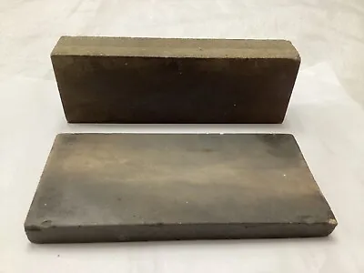 2 Vintage Sharpening Bench Stone  Unbranded • $22