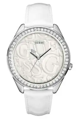 Guess Ladies Leather Strap Watch W85098L1 • £39.99