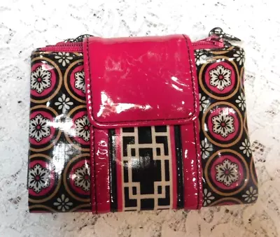 Vera Bradley Imperial Toile Frill G2G Bifold L Wallet Pre Owned • $15.25