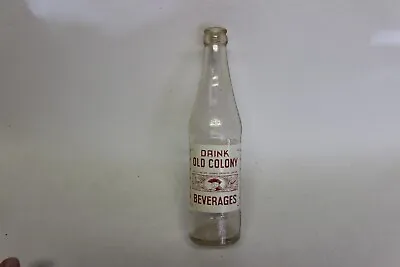 $6.99 • Buy Old Colony Soda Bottle 1948 Orange Crush Bottling Hallettsville, Texas
