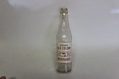 $6.99 • Buy Old Colony Soda Bottle 1948 Orange Crush Bottling Hallettsville, Texas