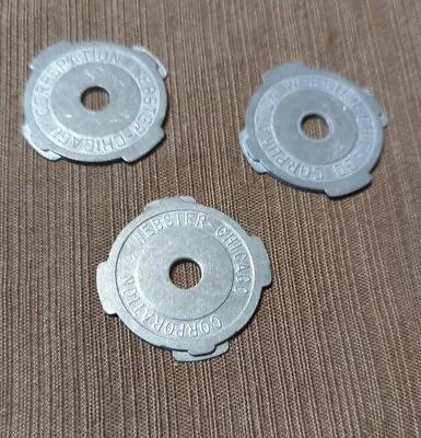 3 Vintage Webster Chicago Corporation Metal 45 RPM Record Adapters • $9.99