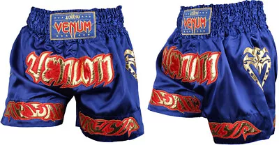 Venum  Tribal  Muay Thai MMA Fight Shorts - Men’s L - Blue - Training - NEW • $49.99