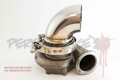 $119.99 • Buy ​​Precision Turbo V-band 3-5/8  Tight Radius Downpipe Elbow 3  PTE VBAND CLAMP