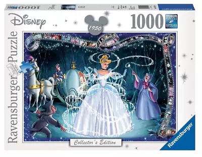 Ravensburger Disney Collectors - 1950 Cinderella 1000 Piece Jigsaw Puzzle • $35.96