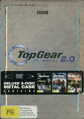 Top Gear Collection 2.0 DVD (Region 4) VGC 3 Disc Metal Case • $13.56