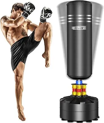 Freestanding Punching Bag Heavy Boxing Bag Gloves Training MMA Kickboxing • $119.99