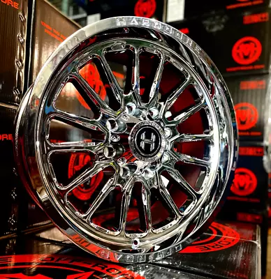 4x 20X9 Hardcore HC24 Wheels Chrome 8x170 Ford F250 F350 • $1600