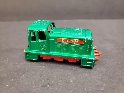 Vintage 1978 Matchbox Lesney Shunter Green Train Engine No 24 • $11.90