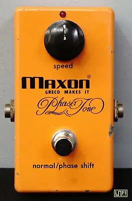 Maxon Greco Makes It PT-999 Phaser Tone Vintage 1970's Electric Guitar Pedal • $121.64