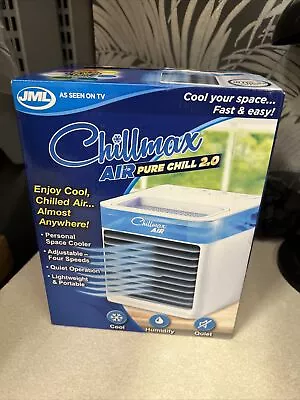 Chillmax Air Pure Chill 2.0 - New Improved Personal Air Cooler And Humidifier • £25