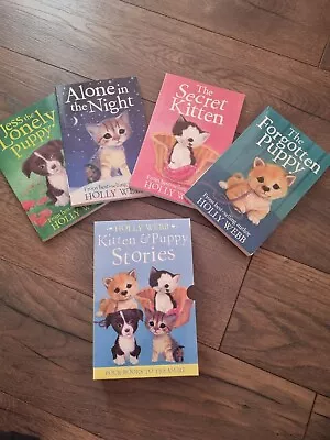 Holly Webb Kitten And Puppy Stories Box Set 4 Book Bundle • £6