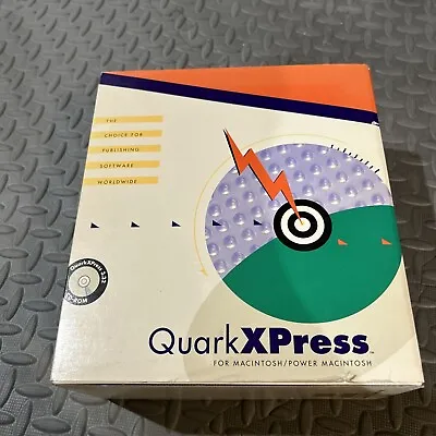 QuarkXPress Version  Boxed Software For Macintosh - Manuals No CDROM • $20