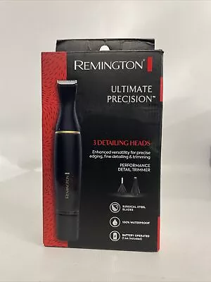 Remington Ultimate Precision Waterproof Detail Trimmer Black New Open Box • $24