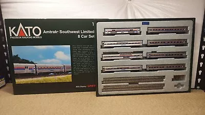 N Scale Kato Amtrak Southwest Limited 8 Car Set 106-081 • $150.05