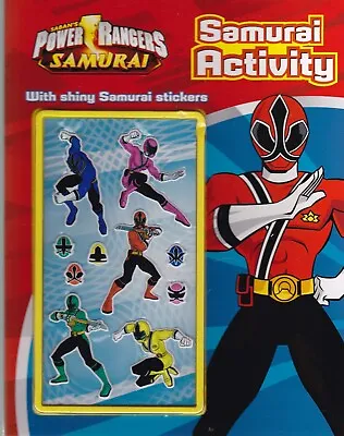 £4.99 • Buy Power Rangers Activity Book, New, Samurai With Glitter Bubble Stickers, A4 48p