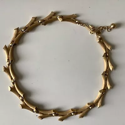 £35 • Buy Vintage 1950's Trifari Goldstone Necklace, VGC