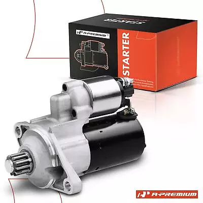 Starter Motor For Audi A3 TT Quattro S3 S3 Volkswagen Beetle Jetta CC Eos 1.1 KW • $69.99