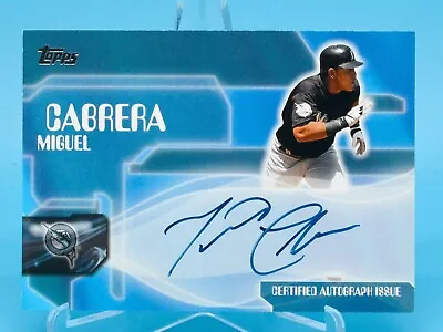 Miguel CABRERA 2004 Topps On-Card AUTO • $120