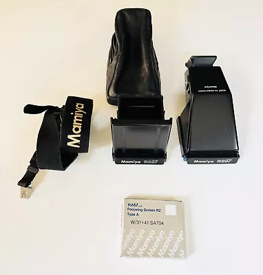 Mamiya RZ67 Pro II D Prism Waist Level Strap Focusing Screen • $99