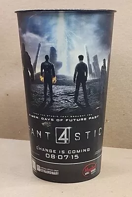 Fantastic 4 Movie - Marcus Theater Promo 44oz Collector Cup In Theaters 8/7/2015 • $9.70