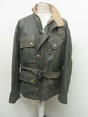 $866.34 • Buy VINTAGE 50's BARBOUR INTERNATIONAL MOTORCYCLE SUIT JACKET SIZE 3XL AND TROUSERS