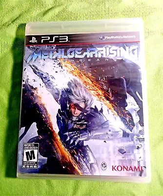 Metal Gear Rising: Revengeance - PS3 - Brand New | Factory Sealed • $19.95