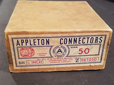 Vintage Appleton EMT Connectors Box Advertising Display • $19.99